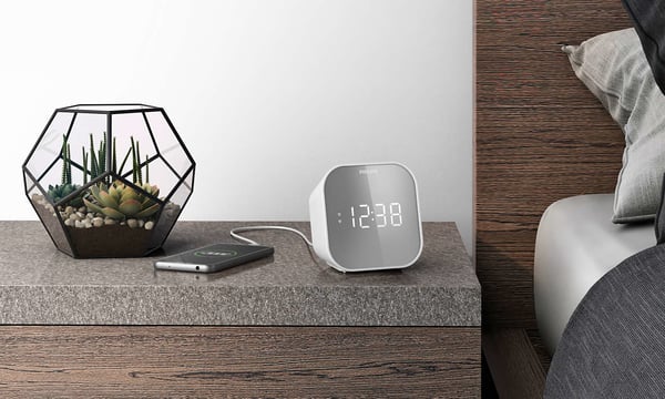Philips TAR4406/12 herätyskello Digitaalinen herätyskello Valkoinen