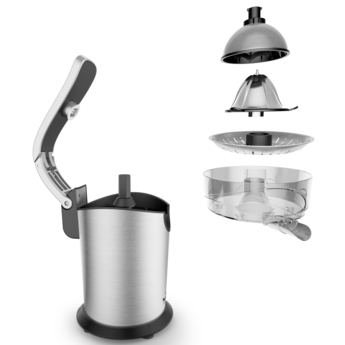 Moulinex PC700D elektrisk citruspresser 300 W Rustfrit stål