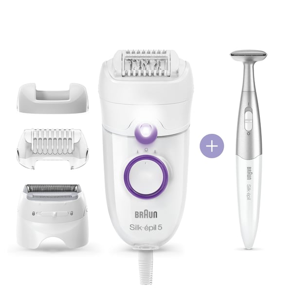 Braun Silk-épil 5 825 Power 28 pincetter Hvid, Lilla