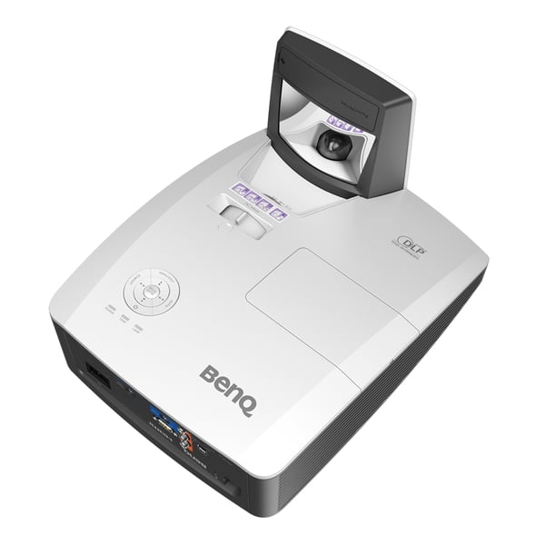 BenQ MH856UST+ Lähietäisyysprojektori 3500 ANSI lumenia DLP 1080p (1920x1080) 3D Musta, Valkoinen