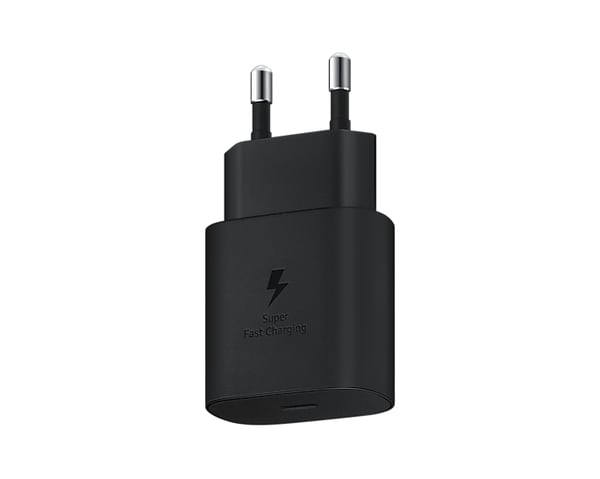 Samsung EP-TA800NBEG strømadapter og vekselret Indendørs/udendørs 25 W Sort