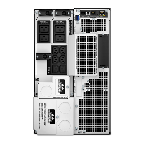 APC Smart-UPS On-Line UPS-enhed Dobbeltkonvertering (online) 8 kVA 8000 W 10 AC stikkontakt(er)