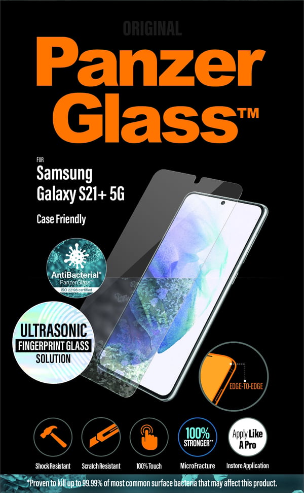 PanzerGlass ® Skærmbeskyttelse Samsung Galaxy S21 Plus 5G