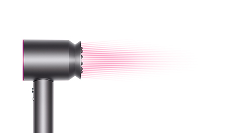 Dyson Supersonic Iron/Fuchsia hårtørrer 1600 W Fuchsia, Grå