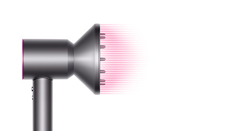 Dyson Supersonic Iron/Fuchsia hårtørrer 1600 W Fuchsia, Grå