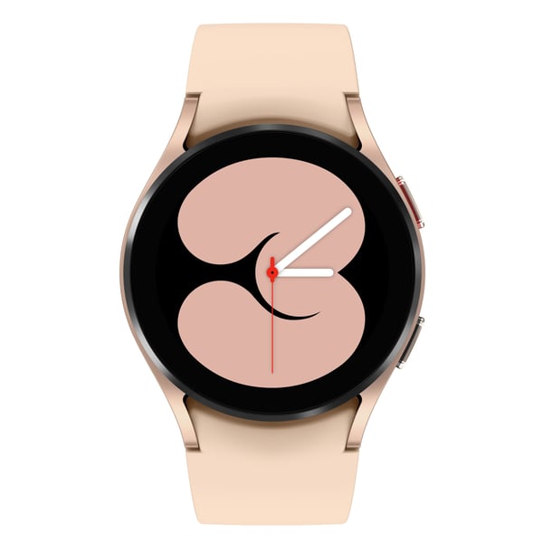 Samsung Galaxy Watch4 3,05 cm (1.2") OLED 40 mm Digital 396 x 396 pixel Berøringsskærm Lyserød guld Wi-Fi GPS (satellit)