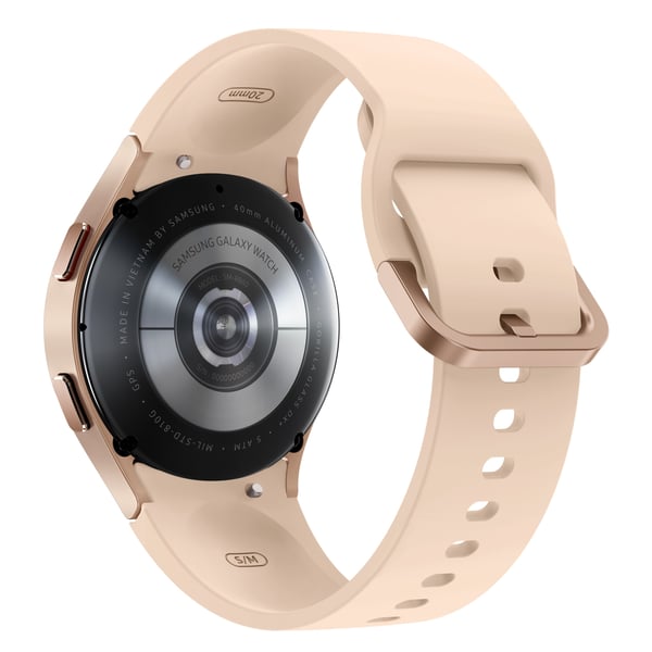 Samsung Galaxy Watch4 3,05 cm (1.2") OLED 40 mm Digital 396 x 396 pixel Berøringsskærm Lyserød guld Wi-Fi GPS (satellit)