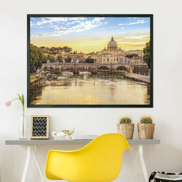 Clementoni High Quality Collection Rome Pussel 1500 styck Liggande