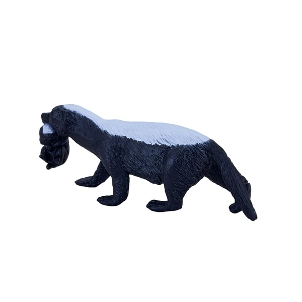 Mojo Fun Honey Badger female with cub