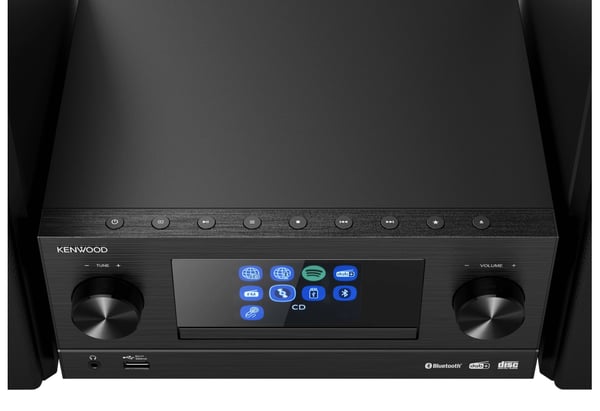 Kenwood M-9000S Hemmaljud minisystem 50 W Svart