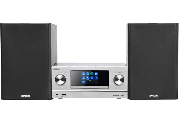 Kenwood M-9000S Hemmaljud minisystem 50 W Silver Kenwood M-9000S Hemmaljud minisystem 50 W Silver