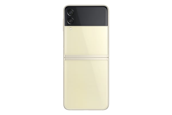 Samsung Galaxy Z Flip3 5G SM-F711B 17 cm (6.7") Android 11 USB Type-C 8 GB 128 GB 3300 mAh Cremefarvet