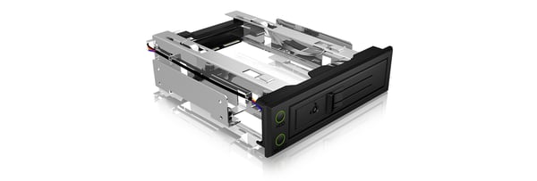 ICY BOX IB-166SSK-B HDD-kotelo Musta 3.5"