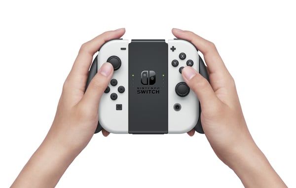 Nintendo Switch OLED kannettava pelikonsoli 17,8 cm (7") 64 GB Kosketusnäyttö Wi-Fi Valkoinen