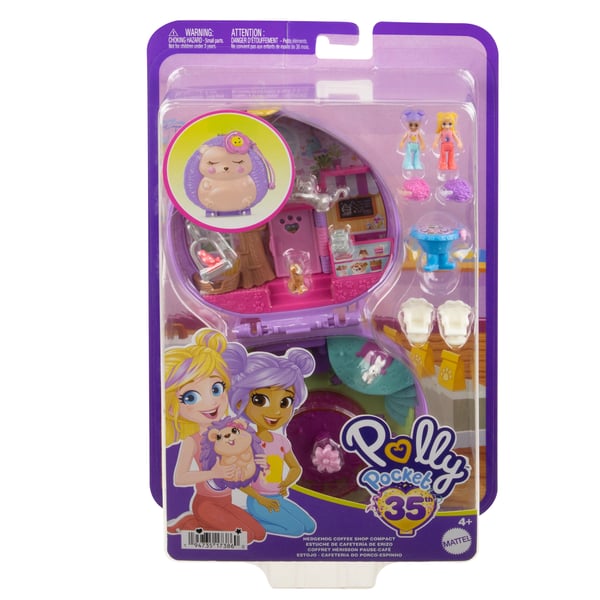 Polly Pocket POLLY POCKET-lekväska med igelkottskafé
