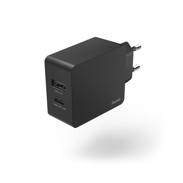 Hama 00210575 oplader til mobil enhed Smartphone, Tablet Sort, Grøn, Violet, Hvid Vekselstrøm Hurtig opladning Indendørs