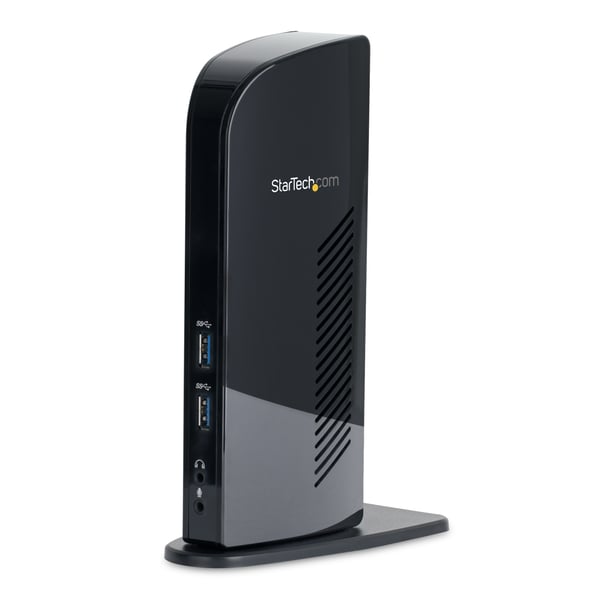 StarTech.com USB 3.0-dockningsstation för dubbelskärm och bärbara datorer, HDMI och DVI/VGA, 6x USB-A-hubb, GbE, ljud, universell Type-A-dockningsstation - Windows/macOS/ChromeOS StarTech.com USB 3.0-dockningsstation för dubbelskärm och bärbara datorer, HDMI och DVI/VGA, 6x USB-A-hubb, GbE, ljud, universell Type-A-dockningsstation - Windows/macOS/ChromeOS