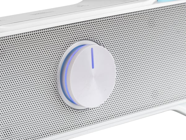 Mars Gaming MSBXW soundbar-högtalare Vit 10 W