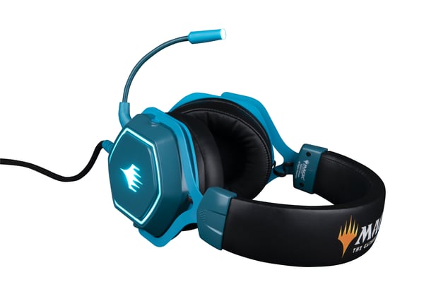 Konix Magic The Gathering Headset Kabel Huvudband Spela USB Type-A Blå