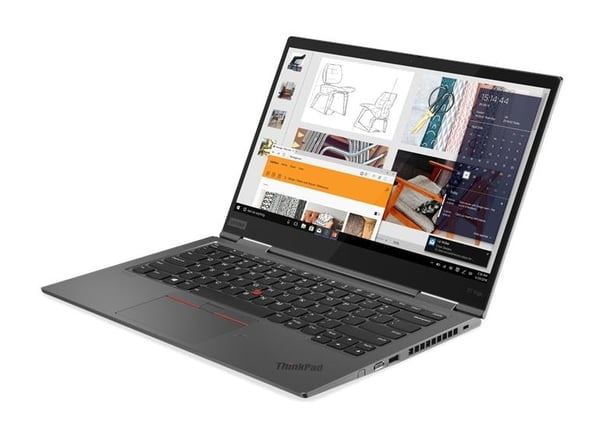 T1A Lenovo ThinkPad X1 Yoga Gen 4 Refurbished Intel® Core™ i5 i5-8365U Hybrid (2-i-1) 35,6 cm (14") Berøringsskærm 8 GB LPDDR3-SDRAM 256 GB SSD Windows 11 Pro Tysk Grå