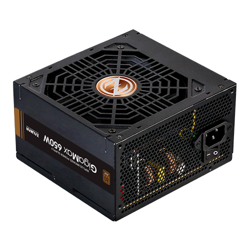 Zalman ZM650-GVII strömförsörjningsenheter 650 W 20+4 pin ATX ATX Svart Zalman ZM650-GVII strömförsörjningsenheter 650 W 20+4 pin ATX ATX Svart
