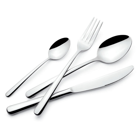 Lagostina 014430650524 besticksats 24 styck Spegel, Rostfritt stål