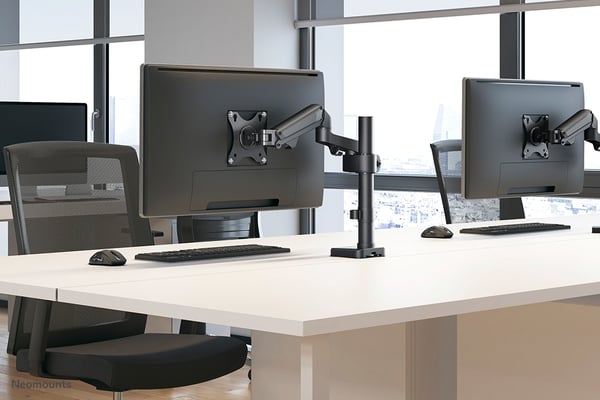 Neomounts DS70-750BL1 skærmbeslag og -stativer 68,6 cm (27") Skrivebord Sort
