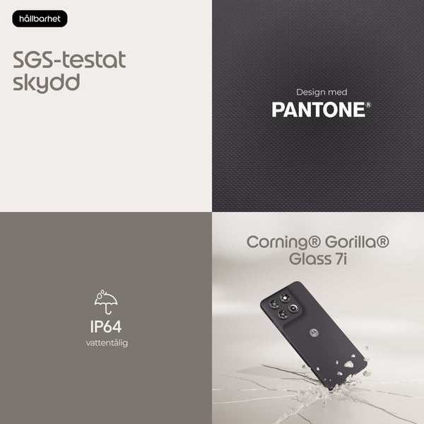 Motorola Moto G37 128GB/4GB PANTONE ogenomtränglig