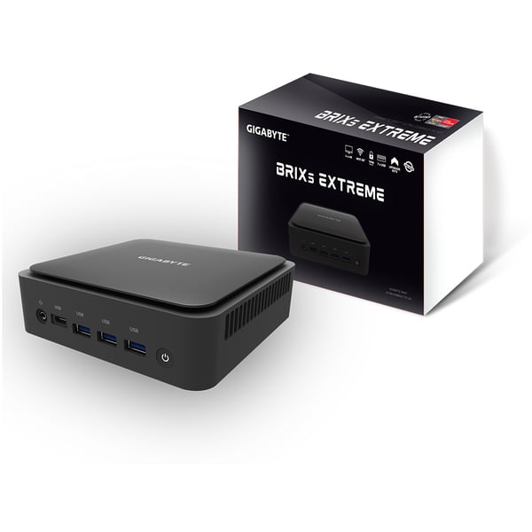 GIGABYTE GB-BER7-8840 datorhölje & moderkort Svart PRO 8840U 3,3 GHz