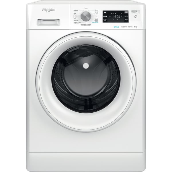 Whirlpool FFB 8258 WV SP vaskemaskine Front-læsning 8 kg 1200 rpm Hvid