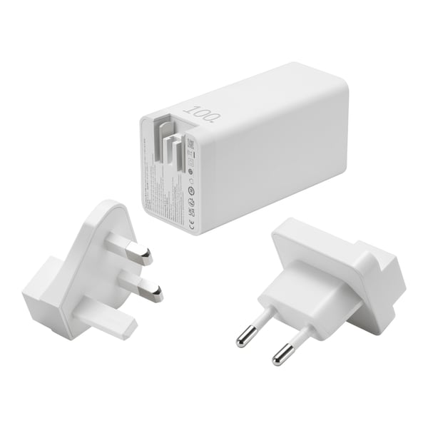 ASUS 90XB07IN-BPW010 strømadapter og vekselret Indendørs 100 W Hvid