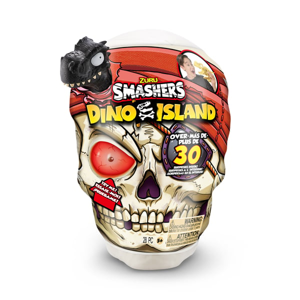 PROMO SMASHERS 07488 Dino Island Skull Giant med överraskningar Mix Pris för 1 styck