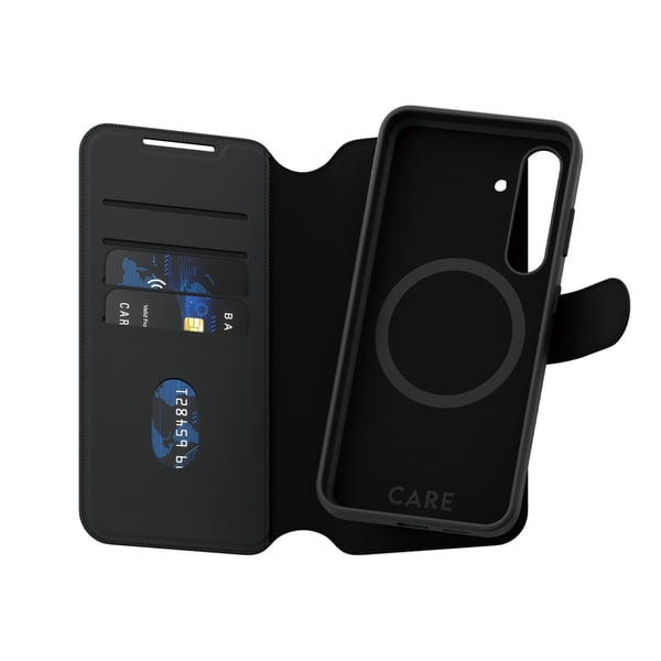 PanzerGlass CARE™ by ® Tango 2-in-1 Wallet Case m. Qi Compatible Samsung Galaxy S24+