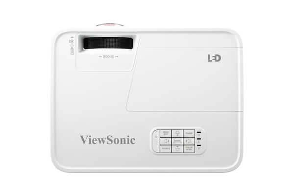 Viewsonic LS550WH dataprojekter Standard-kast projektor 2000 ANSI lumens LED WXGA (1280x800) Hvid