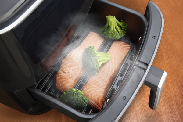 Tefal Easy Fry Grill & Steam FW2018 Single 6,5 l Fristående 1700 W Varmluftsfritös Svart