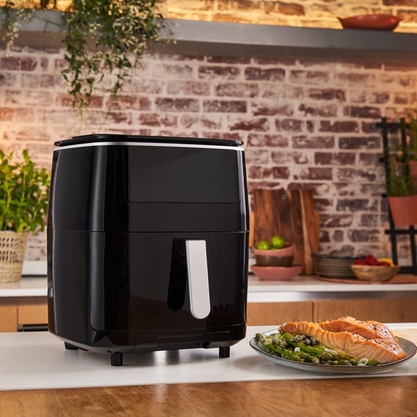 Tefal Easy Fry Grill & Steam FW2018 Single 6,5 l Fristående 1700 W Varmluftsfritös Svart