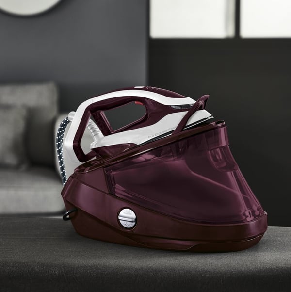Tefal Pro Express Vision GV9810 3000 W 1,1 L Durilium AirGlide Autoclean soleplate Rød, Hvid