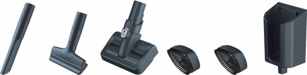 Rowenta RH6878 2-i-1 stangstøvsuger Batteri Dry Cyclonisk Poseløs 0,55 L 100 W Rød, Grå