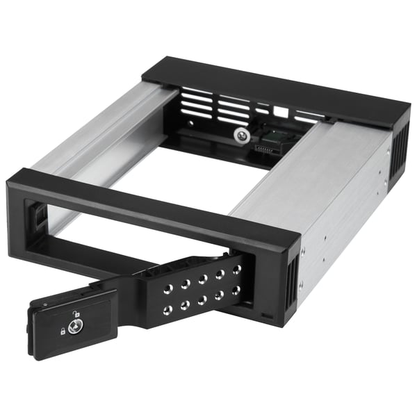StarTech.com HSB1SATSASBA drive bay panel 13,3 cm (5.25") Bærerpanel Sort
