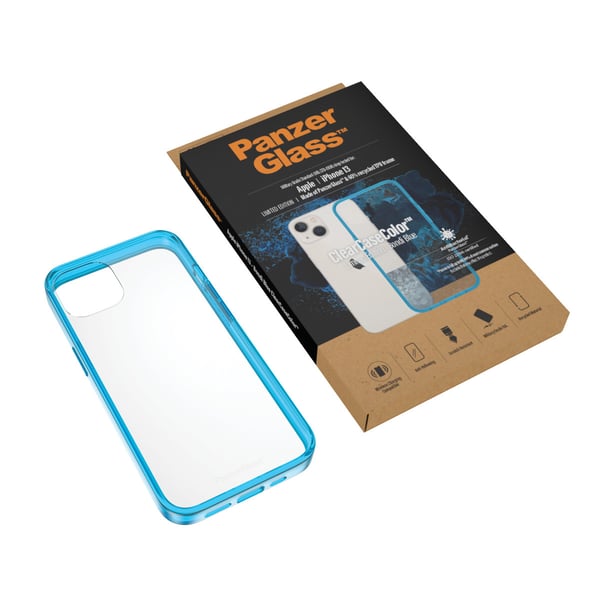 PanzerGlass ® ClearCaseColor™ iPhone 13 - Bondie Blue