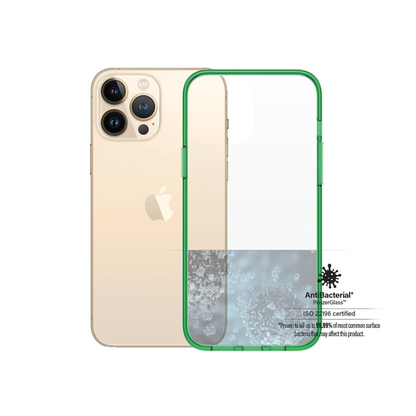 PanzerGlass ® ClearCaseColor™ iPhone 13 Pro Max - Lime PanzerGlass ® ClearCaseColor™ iPhone 13 Pro Max - Lime