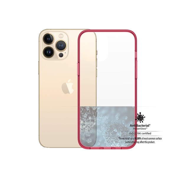 PanzerGlass ® ClearCaseColor™ iPhone 13 Pro Max - Strawberry PanzerGlass ® ClearCaseColor™ iPhone 13 Pro Max - Strawberry