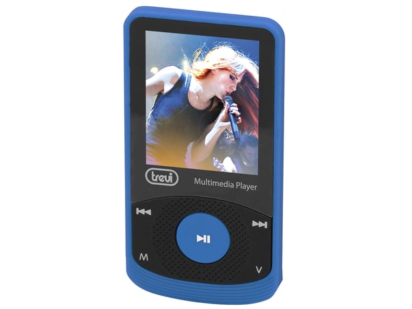 Trevi MPV 1725 SD MP4-soitin 0 GB Musta, Sininen