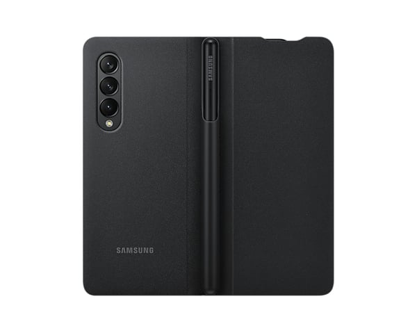Samsung EF-FF92PCBEGEE mobiltelefon etui 19,3 cm (7.6") Flipetui Sort