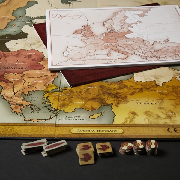 Hasbro Gaming Avalon Hill Diplomacy Lautapeli Strategia
