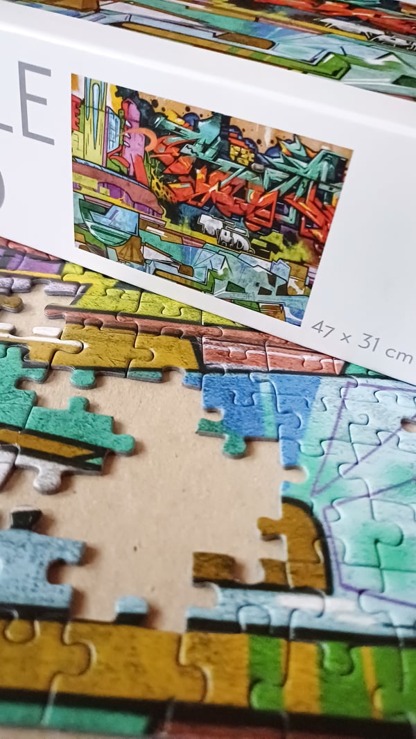 Tactic Puzzle Lovers Street Art of Graffiti 500 pcs puzzle