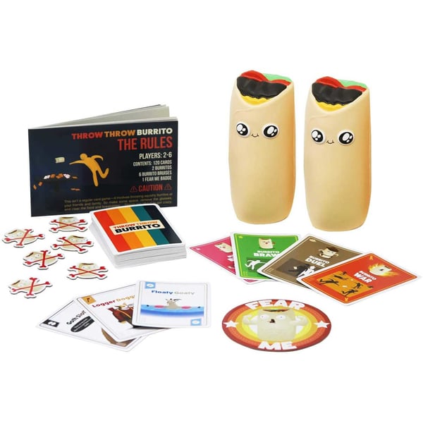 Asmodee Throw Throw Burrito Kortspel Samlarspel