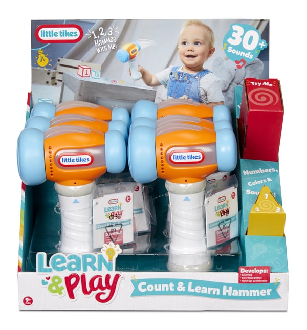Little Tikes Count & Learn Hammer in PDQ motorspel