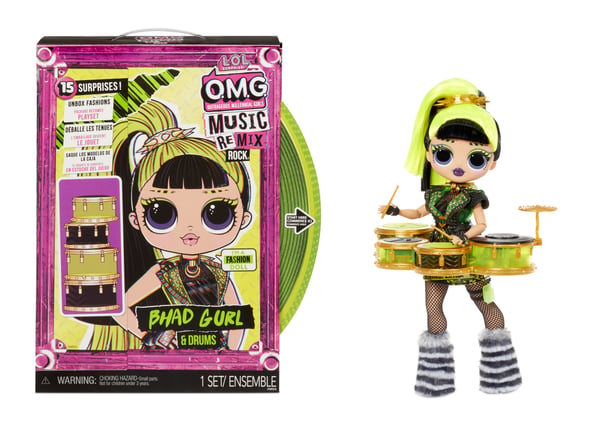 L.O.L. Surprise! OMG Remix Rock- Bhad Gurl and Drums