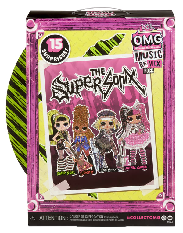 L.O.L. Surprise! OMG Remix Rock- Bhad Gurl and Drums
